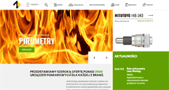 Desktop Screenshot of pomiarymetr.pl